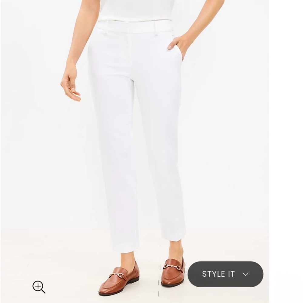 NW LOFT Riviera Slim Pants in Doubleweave